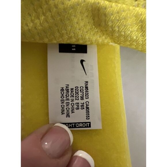 Nike CQ7799 765 Adult Sz 11 Yellow/White GK Match Football/Soccer Gloves - Picture 6 of 8